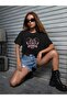 Women / Girls Crop over Size Batty for You Printed