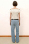 Women's Madonna Collar Off Shoulder Short Sleeve Stylish Casual Crop Blouse - 3