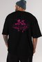 Deadlift 2 Oversize Back Printed Black T-Shirt 100% Cotton Streetwear Premium Comfortable Fit - 6