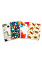Set of 4 Striped Spiral Notebooks + 5 Boxed Vertical Notepads (Diknot) - 7