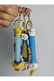 Duck Figured Silicone Keychain Bag Charm with Extended Neck - 3