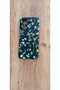 Tecno Spark 30 Pro Vine Flower Printed Inside Velvet Silicone Phone Case (Kl7)(Black Case)