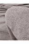 Gray Navy Blue Striped Paneled Jacquard Interlock Fabric Flexible Soft Cardigan & Sweater Fabric 140X310Cm (He - 4