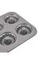 Bakemaster 2 Non-Stick Mini Fluted Mold Pan Grey 35.1 x 26.7 x 3.5cm - 5