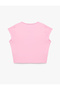 Slim Fit Short Sleeve Crew Neck Crop Sports T-Shirt - 2