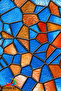 Stained Glass Patterned Self-Adhesive Window Film