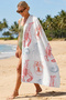 Sea-Themed Lobster Marine Beach Towel - Mediterranean Style Coral Tone Quick-Drying Microfiber Towel - 4
