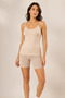 Women's 95% Natural Bamboo Flexible 2-Piece Basic Undershirt with Rope Straps - Soft Textured & Sweat-Absorbent Fabric - 4