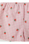 Pink Minnie Mouse Printed Girls' Shorts Set - 7