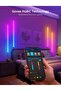 Glide Wall Lights, RGBIC LED Light, Smart Gaming Light Compatible with SmartThings, RGB Lights Bar, LED Wall Lights for Bedroom, 2 Panels Set (3 Sections/Panel), Not Flexible - 6