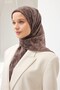 Monare Scarf Bud Dark Brown 90X90 - 3