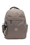 School Backpack Suitable for Middle and High School Students, Water-Resistant Mink Color School Bag 2300 - 4
