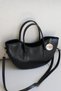 Half Moon Model Leather Hand and Shoulder Bag Women's Crossbody Shoulder Bag En32 Size15