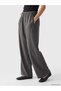 Lcw Jeans Gray Elastic Waist Wideleg Women's Jean Trousers - 2