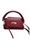 Stylish Oval Hanger with Metal Rectangular Shape and Base Accessories, Small Size with Adjustable Long Strap, Hand and Shoulder Women's Bag - 3