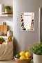 Shopping List - A5 - Magnetic - Pvc - Refrigerator Note Holder & Desktop - Summer Erase - Planner - 3