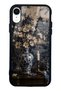 iPhone Xr Blue Pagoda Elegance Design Glossy Phone Case