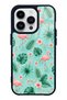 iPhone 14 Pro Tropical Flamingo Design Glossy Phone Case