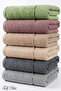6-Piece Hand and Face Towel Set Partial Velvet Velvet Collection - 5