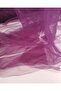 Purple Burgundy Hayal Tulle Fabric Thin, Light, Transparent for Evening Dresses & Decorations Width: 150cm - 4