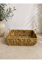 Wicker Rectangular Basket with Handles
