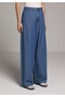 Loose Fit Women's Mid Indigo Denim Jean Pants - 4
