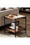 Minimalist 2-Tier Accent Table – Space-Efficient Storage Solution for Modern Interiors - 4