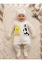 Organic 100% Cotton Cartoon Themed Newborn 3-Piece Romper Set