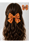 Handmade Automatic Bow Clasp - Suitable for Adults and Children. Flowers - Polka Dots - Gingham Checks - Bows - Butterflies - Leopard Prints and Solid Plain Colors