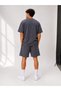 Men's 100% Cotton Oversize T-Shirt and Shorts Set – Comfortable Fit Two-Piece Set for Casual Sports and Street Style - 2
