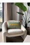 Retro Lettered Double-Sided Decorative Suede Throw Pillow Cover - 30X50Cm - Decorative Suede Throw Pillow Cover - 2