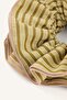 Women's Brown Striped Hair Elastic H9986Axns - 2