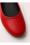 Women's Classic Red Ballerina Flats Soft Sole Comfortable Stylish Design Casual Shoes - 2