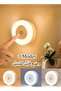 Adjustable LED Night Light, LED Bedside Lamp, 3 Color Modes (White, Warm, Cool), Touch-Controlled
