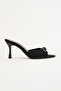 Spr-3791 Thin Heel Buckle Detail Slippers - 3
