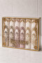 French Laced Embroidered Gift Dowry Box for Bride and Groom, Boxed 100% Cotton Kitchen Towel Set 30X50 Size 6 Pieces - 3