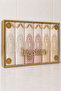 French Laced Embroidered Gift Dowry Box for Bride and Groom, Boxed 100% Cotton Kitchen Towel Set 30X50 Size 6 Pieces - 3