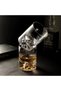 Whiskey Glass Set of 2 - Handmade Crystal Whisky Glasses - Modern Double Old Fashioned Rocks Tumbler - 3