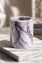 Marble Toothbrush Holder Cotton Swab Holder Makeup Brush Holder Pen Holder Bathroom Organizer - 4