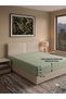 Double Ultrafit Cotton Fitted Sheet - 160X200+30 cm - Breathable Natural Fabric - 3