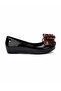 Girl's Ultragirl Classic Bow Black Bow Ballerina Flats 28-32 Black