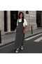 Women's T-Shirt Double Set with Straps Modal Fabric Loose Long Gilet Summer Dress