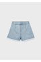 Girl's Soft Denim Shorts Skirt - 4