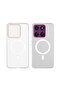 Motorola Edge 70 Fusion 5G 2026 Hybrid Translucent Magsafe with Magnetic Charging Raised Camera Lips Elegant Look Case Cover - 2