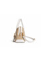 Glanzia Ivory Straw Mini Satchel Wicker Women's Hand and Shoulder Bag Stylish Daily Use Ecru - 3