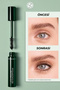 Intense Volumizing Lengthening Curling Mascara 24 Hour Lasting Nourishing Eyelash Care 7.8 ml Black - 2