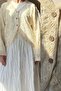 Cream Embroidered Zelia Shirt