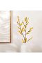 Capsella Bursa-pastoris Artificial Spray 12.7x12.7x116.84cm- Yellow