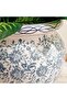 Oriental Ceramic Planter 54x54x45cm - Blue
