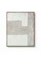 Plastra Textured Canvas Framed Wall Art 82.5x102.5cm - Natural - 3
